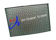 Green Color 1050 * 695mm Shale Shaker Screen Mesh untuk Industri Pengeboran Minyak