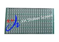 Layar Shale Shaker Warna Hijau 1070 x 570 mm untuk Pengeboran Ladang Minyak