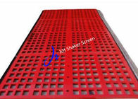 Panel Layar Polyurethane ISO9001, MI Swaco Logam Dan Layar Belakang Plastik