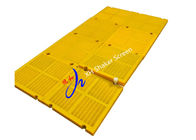 Panel Layar Polyurethane Mesh Bergetar Dengan 305 * 305 * 45mm Untuk Dewatering